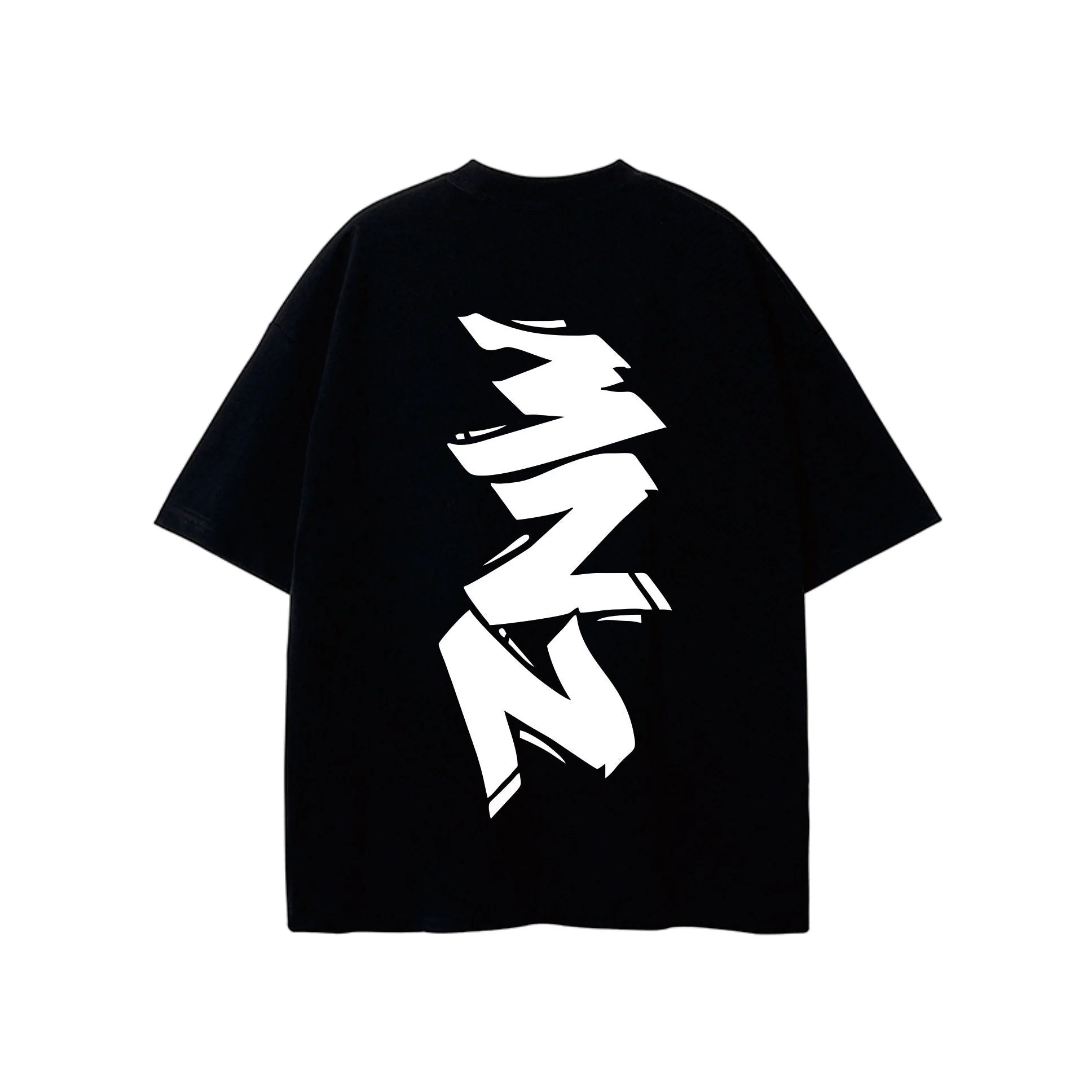Camiseta MNZ oversized boxy black - Image 4