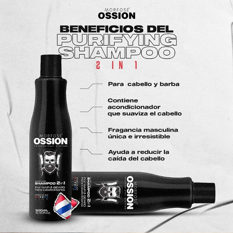 Champú 2en1 para cabello y barba - Image 3