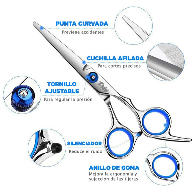 Tijeras MNZ ergonómicas 6' - Image 4